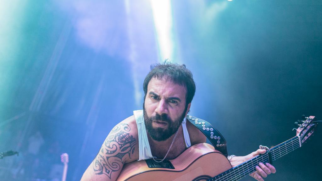 El Canijo de Jerez mirando a cámara frunciendo el ceño